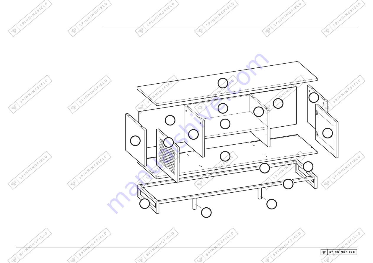 VonHaus SPINNINGFIELD 3000324 Скачать руководство пользователя страница 2