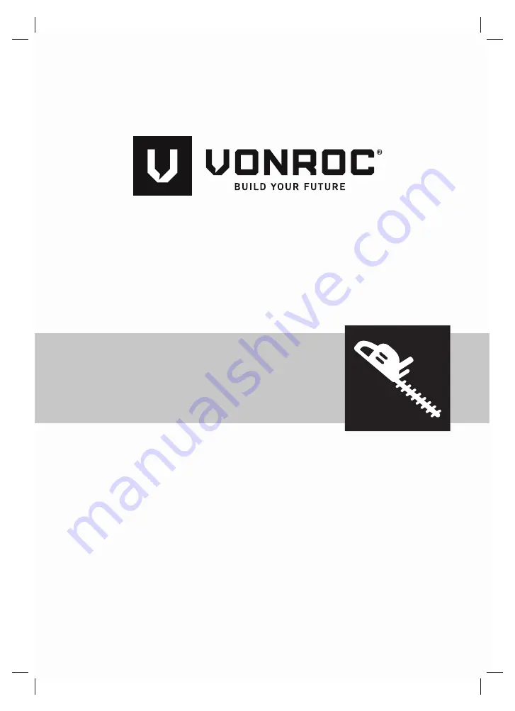 VONROC 8717479095650 Original Instructions Manual Download Page 1