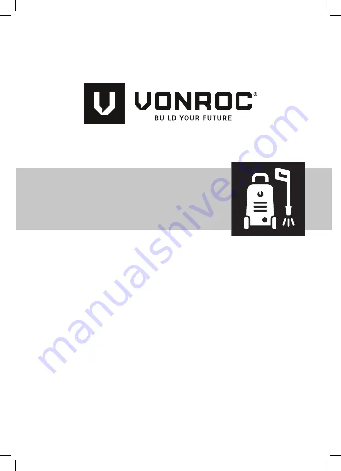 VONROC 8717479099627 Original Instructions Manual Download Page 1