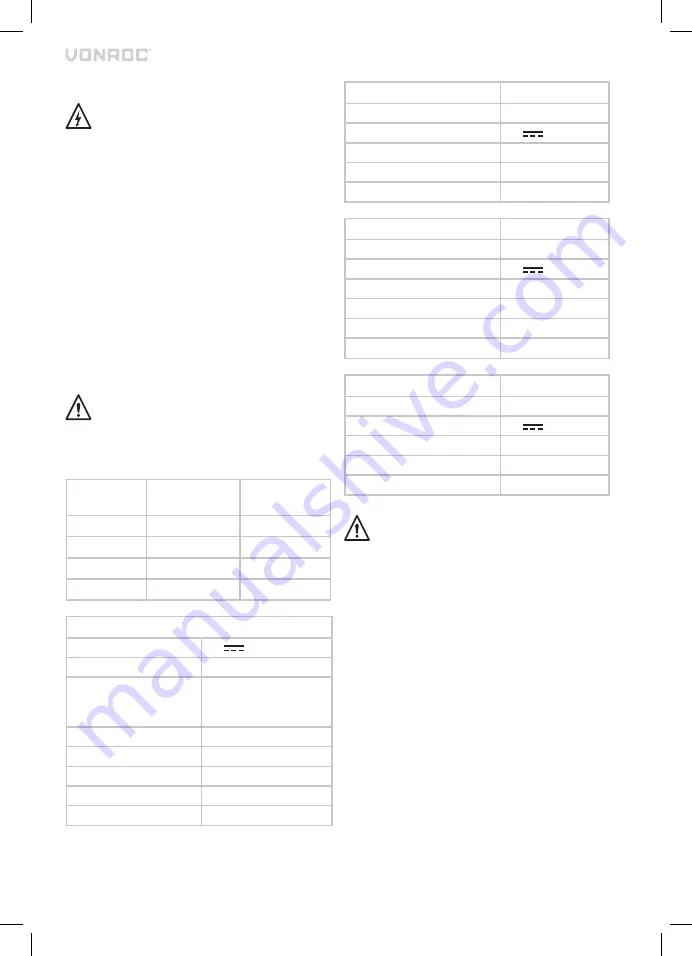 VONROC AG501DC Original Instructions Manual Download Page 77