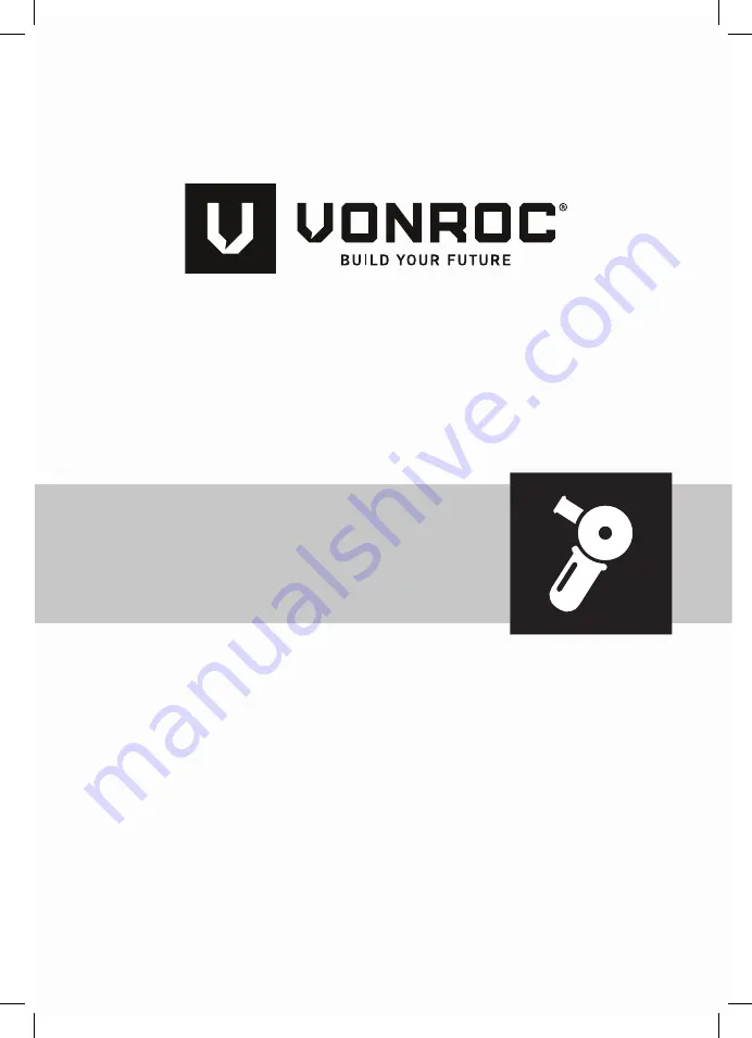 VONROC AG502AC Original Instructions Manual Download Page 1