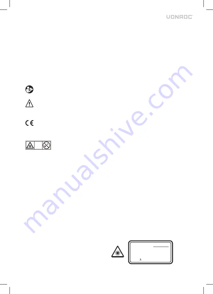 VONROC LD501DC Original Instructions Manual Download Page 12