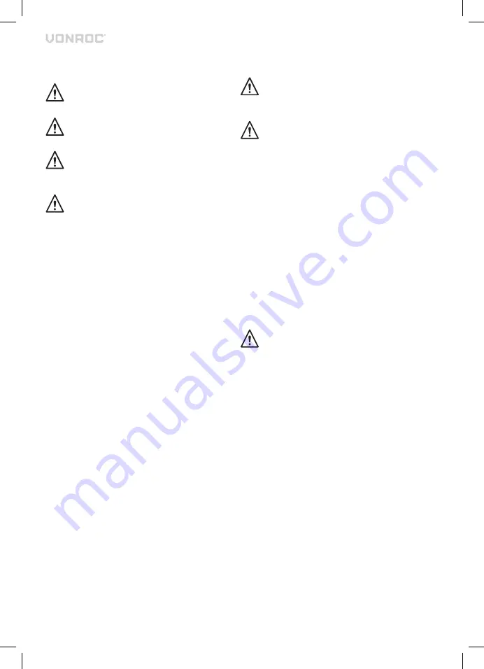 VONROC PW504AC Original Instructions Manual Download Page 37