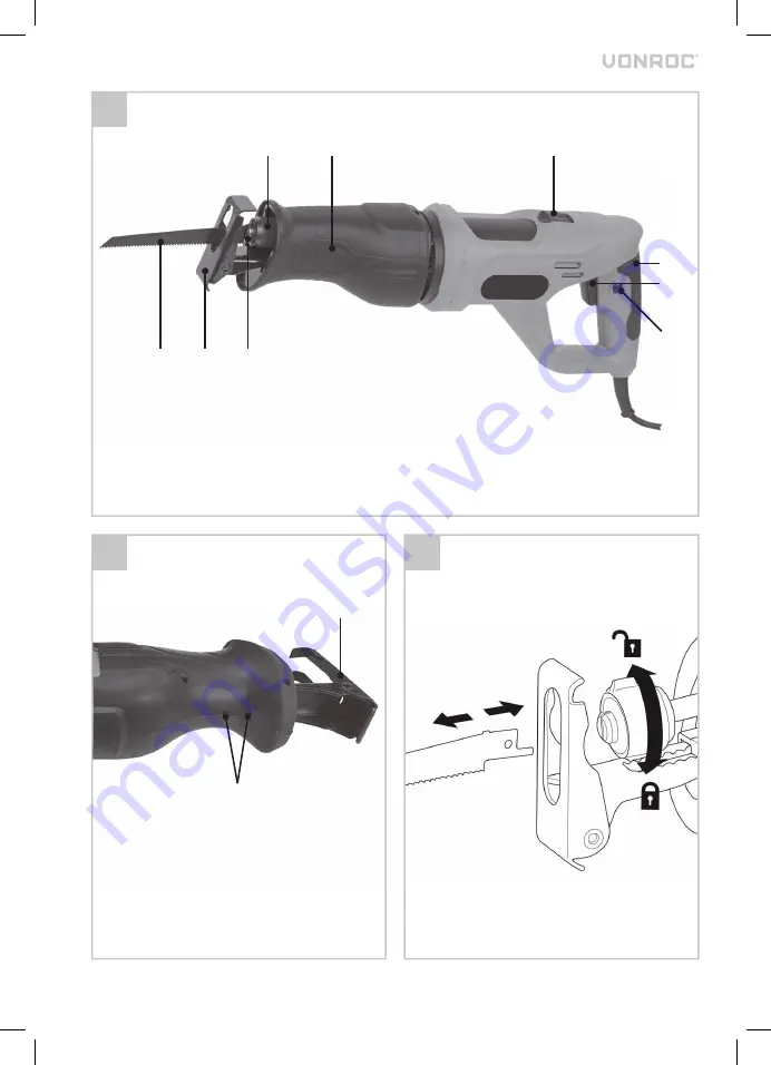 VONROC RS502AC Original Instructions Manual Download Page 2