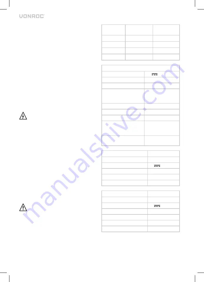 VONROC S CD501DC Original Instructions Manual Download Page 63