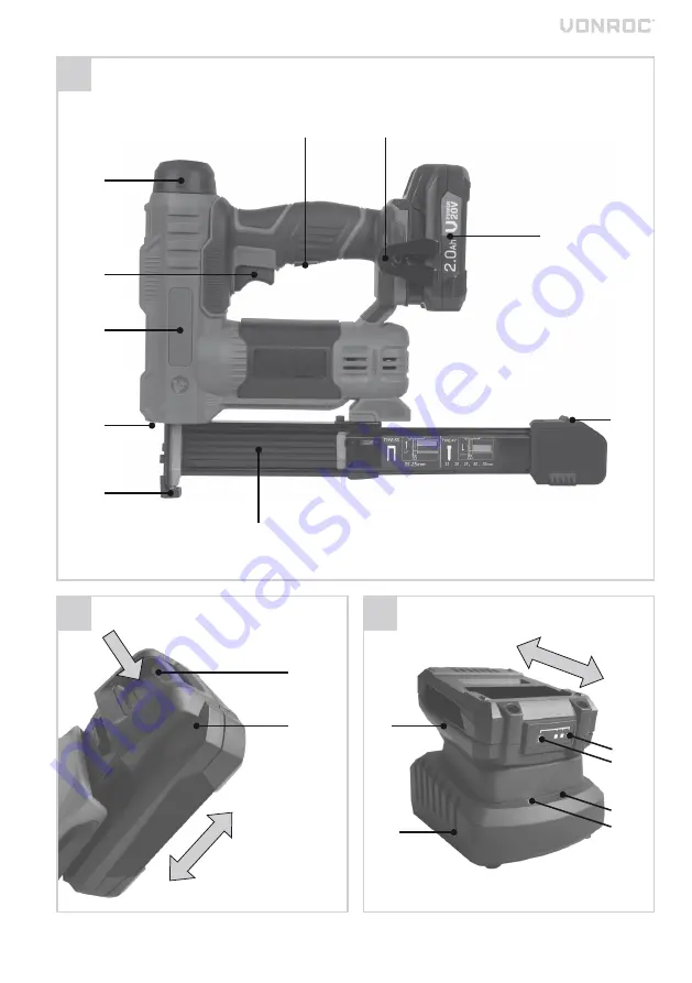 VONROC S2 SG503DC Original Instructions Manual Download Page 2