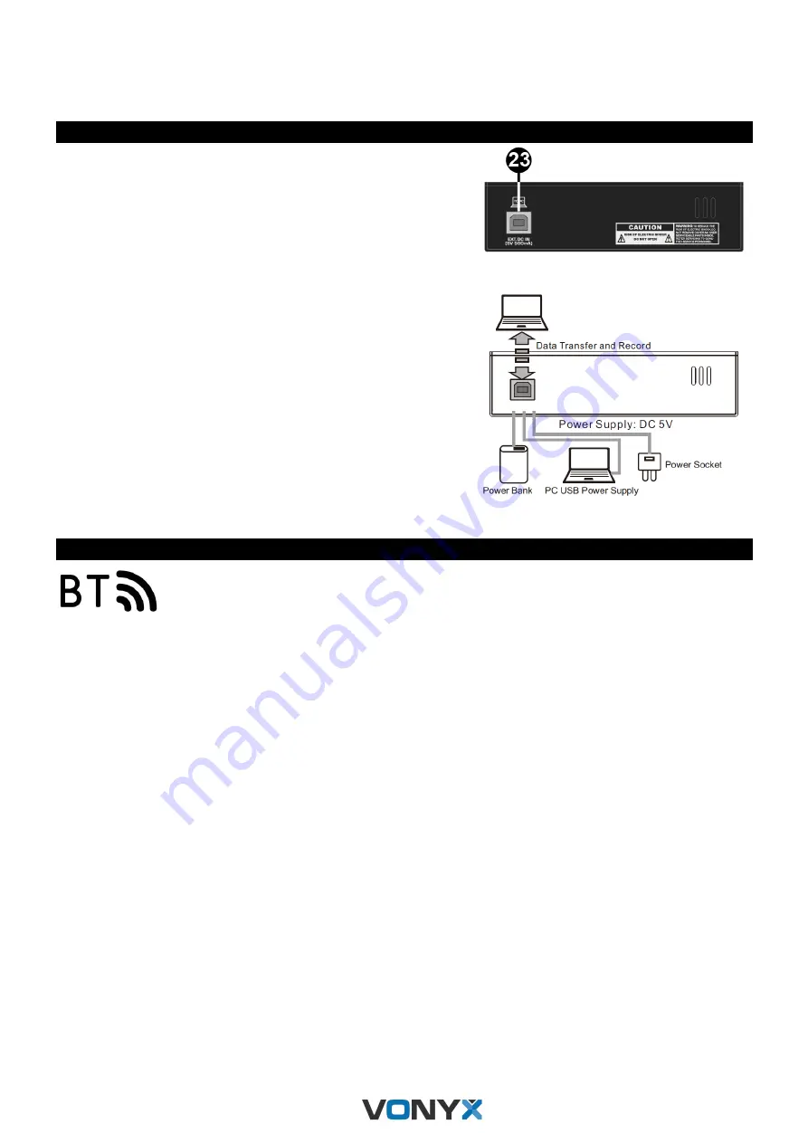 Vonyx 172.644 Instruction Manual Download Page 14