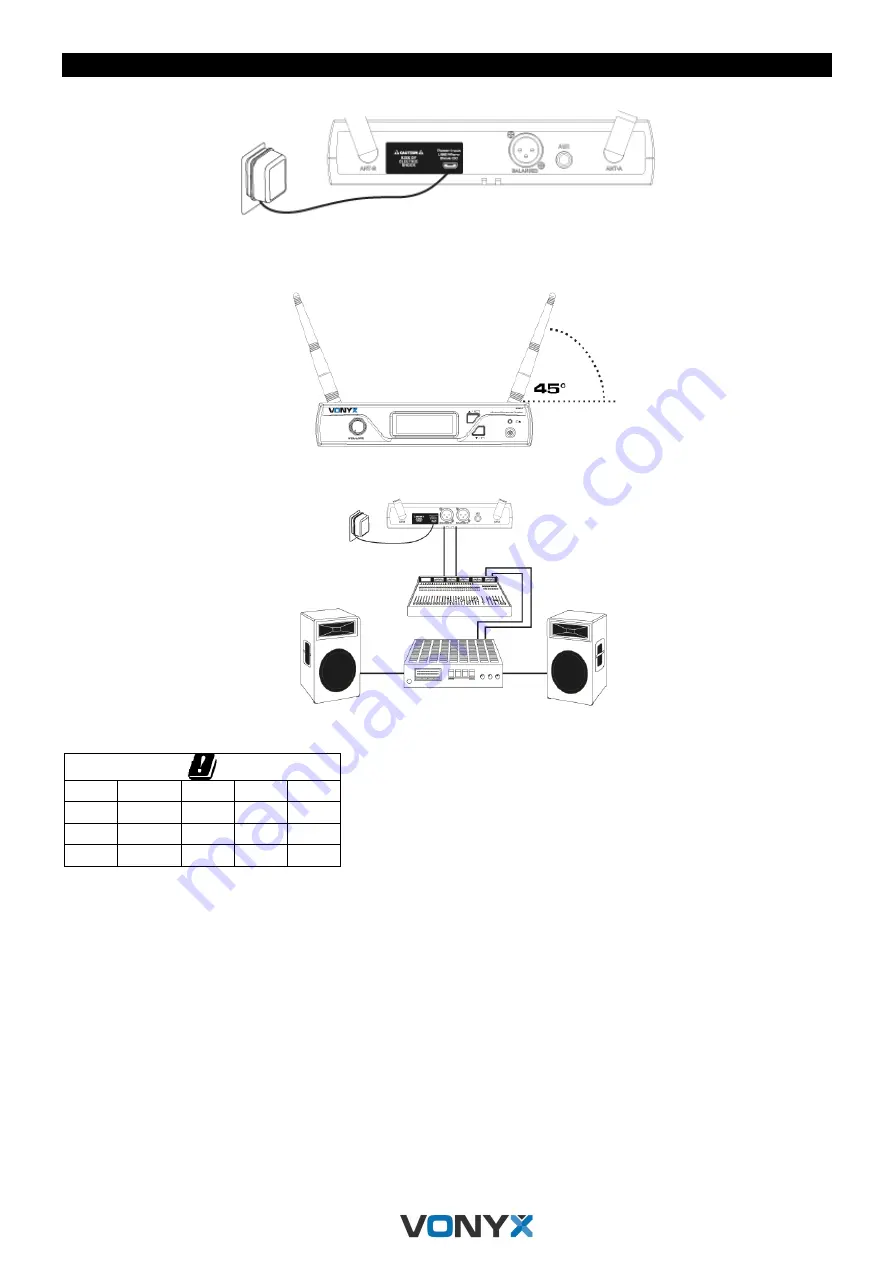 Vonyx 179.260 Instruction Manual Download Page 26