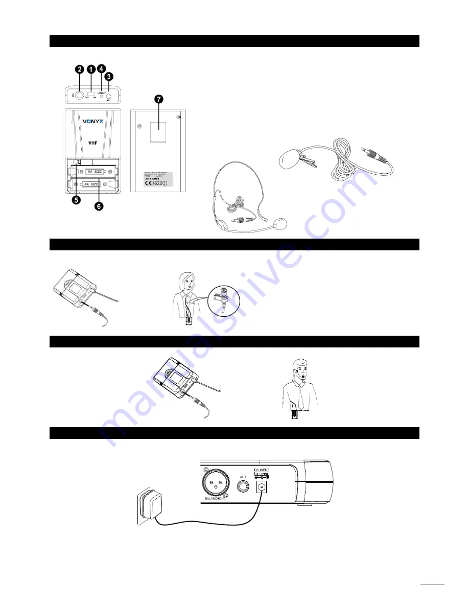 Vonyx WM511 Instruction Manual Download Page 19