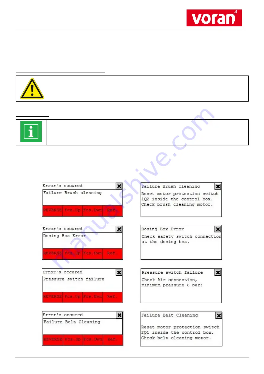 voran EBP580 Translation Of Operating Manual Download Page 39