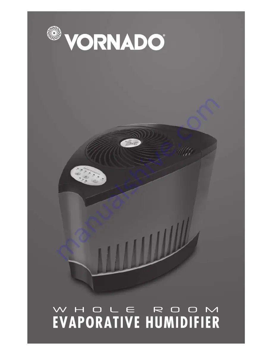 Vornado EVHUM Скачать руководство пользователя страница 1