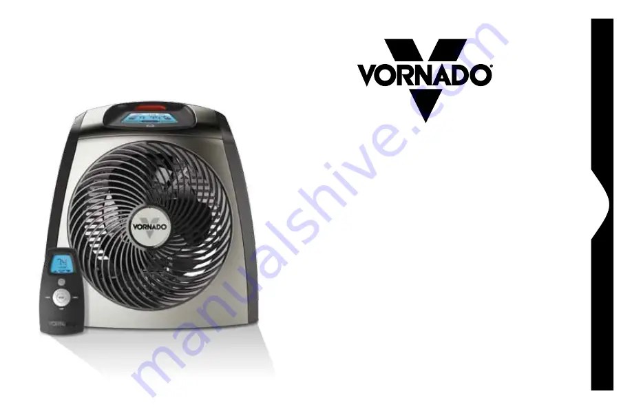 Vornado TVH600 Скачать руководство пользователя страница 1