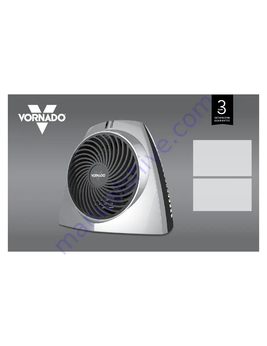 Vornado VH203 Скачать руководство пользователя страница 1