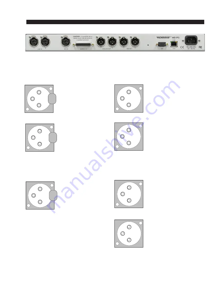 Vorsis HD P3 Technical Manual Download Page 14