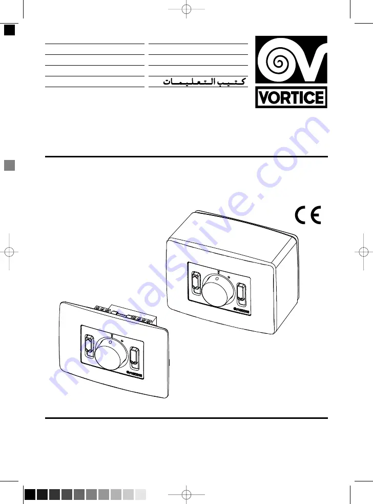 Vortice 8010300128030 Instruction Booklet Download Page 1