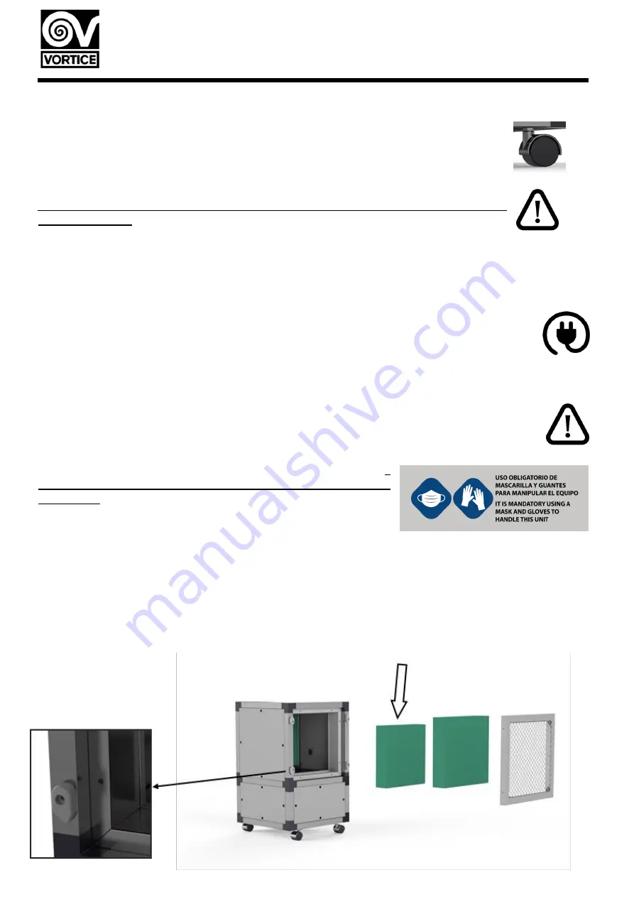 Vortice AIR-TEK PRO Instruction Booklet Download Page 7