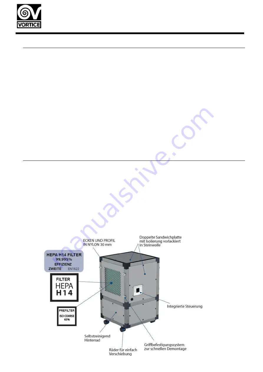 Vortice AIR-TEK PRO Instruction Booklet Download Page 48