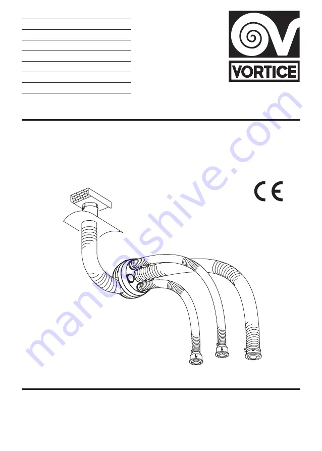 Vortice KIT PENTA R Скачать руководство пользователя страница 1