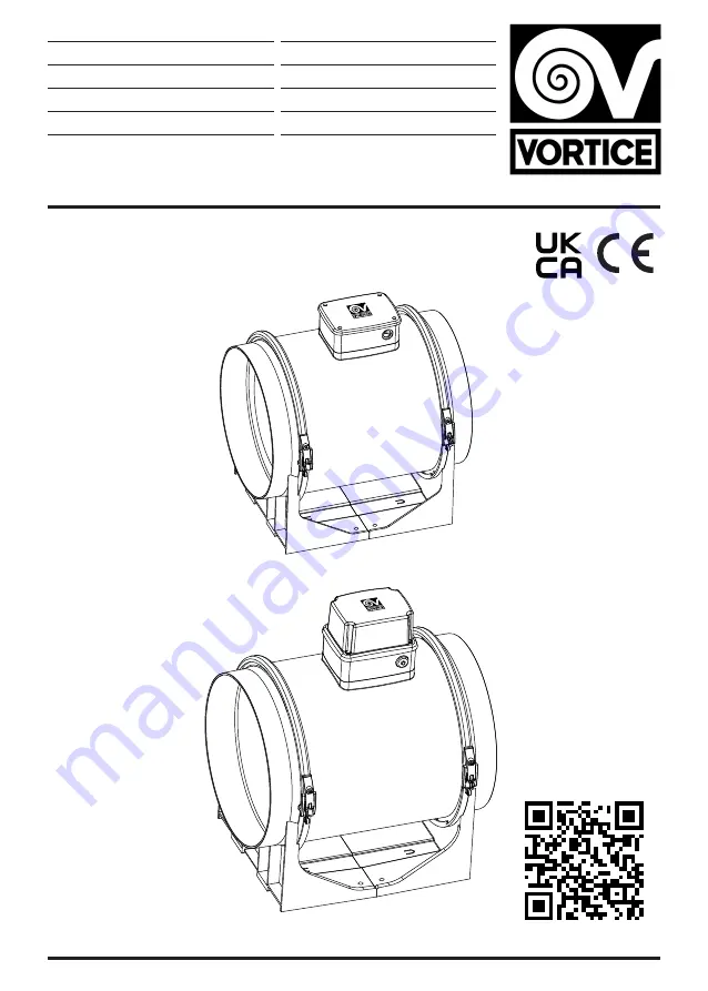 Vortice LINEO 250 ES Скачать руководство пользователя страница 1