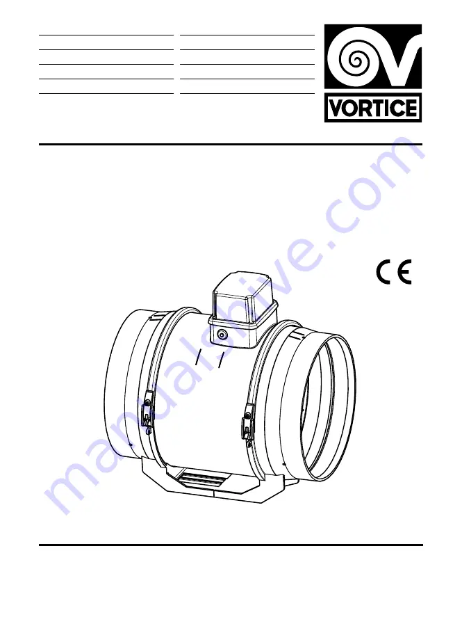 Vortice LINEO 315 ES Скачать руководство пользователя страница 1