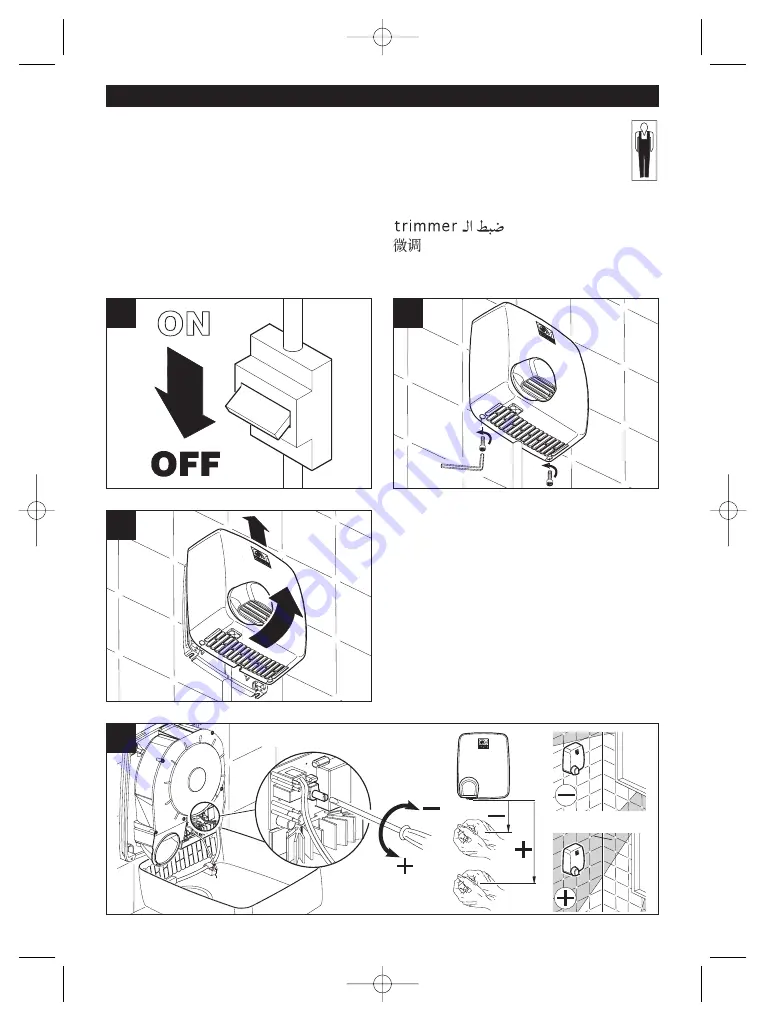 Vortice METAL DRY AUTOMATIC Instruction Booklet Download Page 31