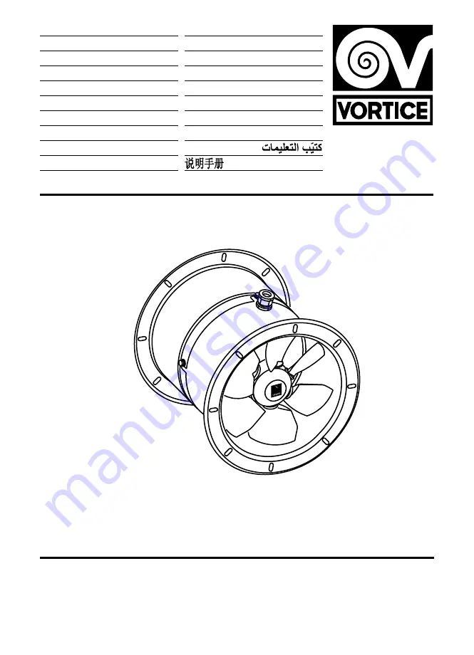 Vortice MPC 252 M Скачать руководство пользователя страница 1