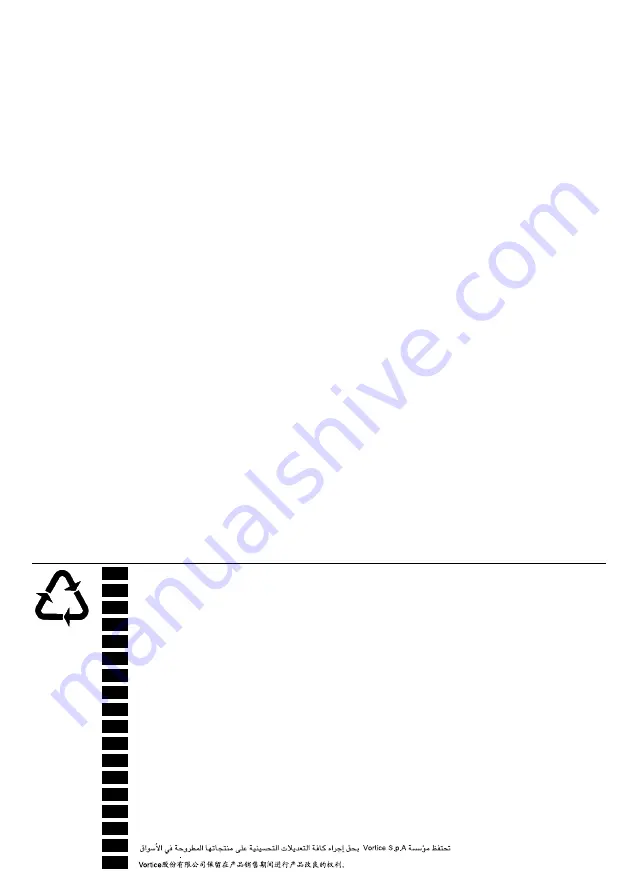 Vortice SCB5 Instruction Booklet Download Page 4