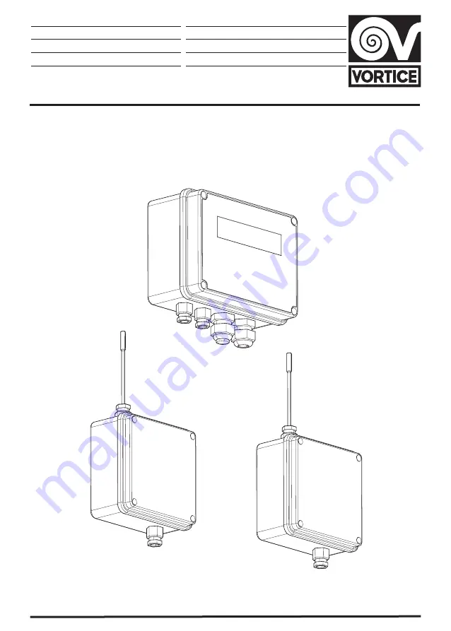 Vortice Vort Delta T WIFI Instruction Booklet Download Page 1