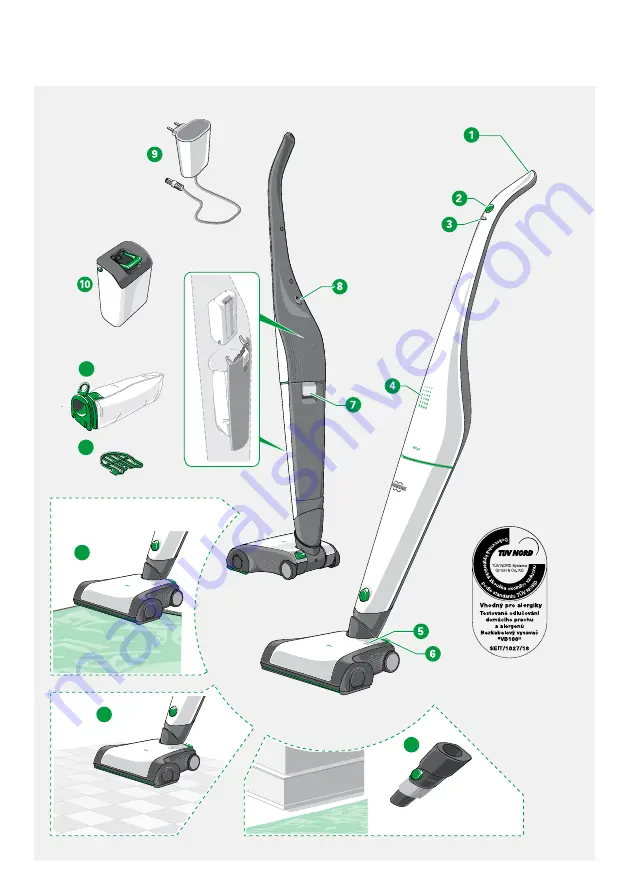 Vorwerk kobold EBB100 Скачать руководство пользователя страница 190