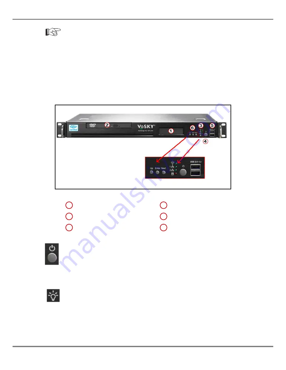 VoSKY Exchange Pro E1 User Manual Download Page 11