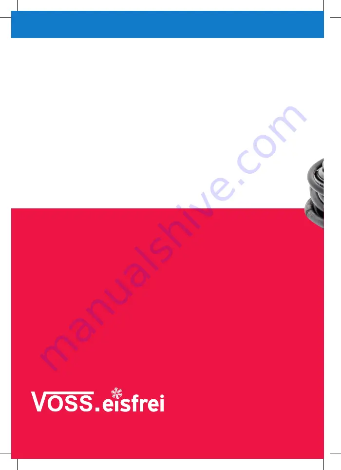 VOSS.eisfrei LINOtherm 80182 Installation Instructions Manual Download Page 48