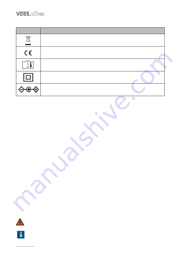 VOSS 45090 Instruction Manual Download Page 38