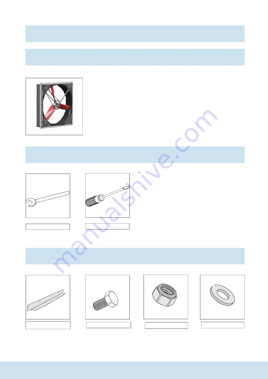 Vostermans Ventilation Multifan 130 Assembly Manual Download Page 22