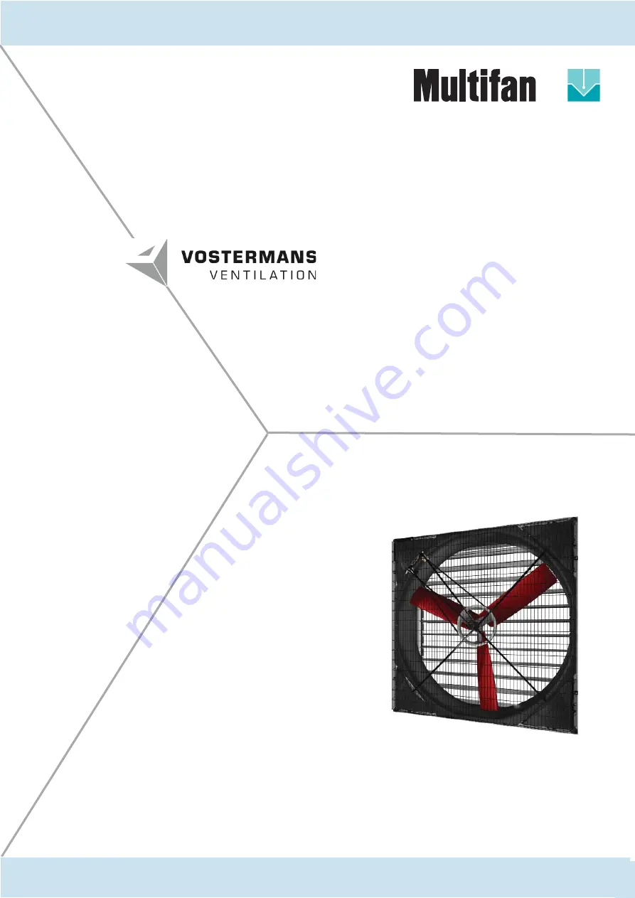 Vostermans Ventilation Multifan 130 Assembly Manual Download Page 46