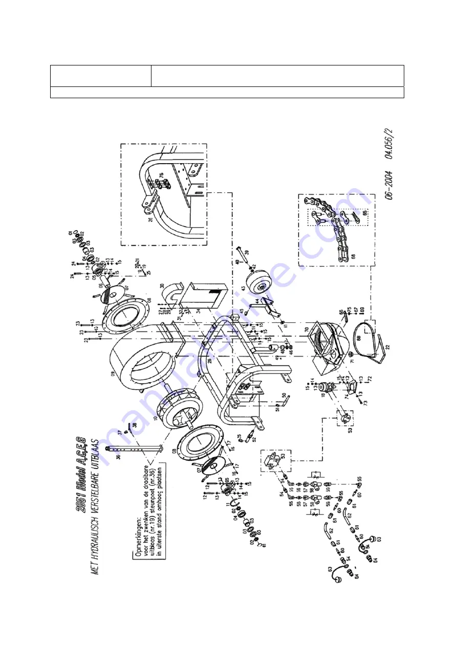 Votex 2051-PTO Operator'S Manual Download Page 57