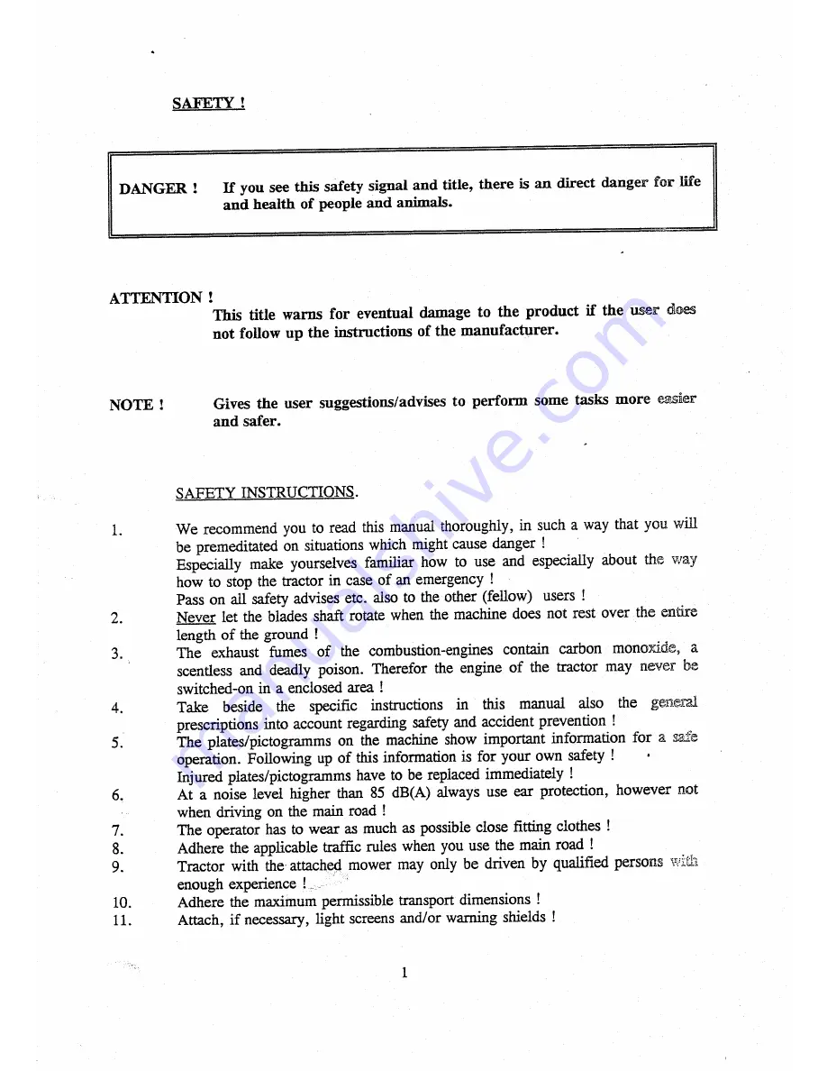 Votex Super Kombi User Manual Download Page 3