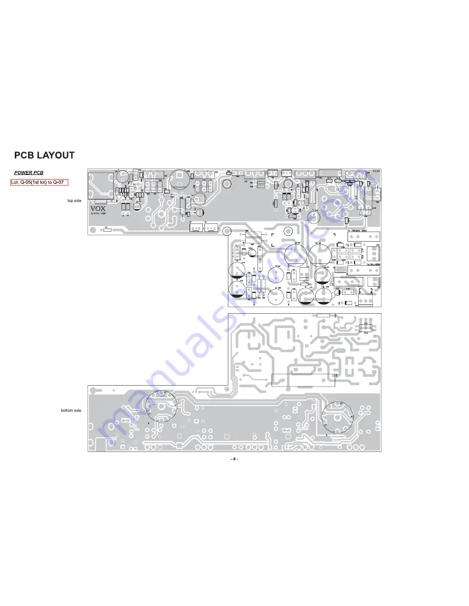 VOX Amplification LTD AC30S1 Service Manual Download Page 9