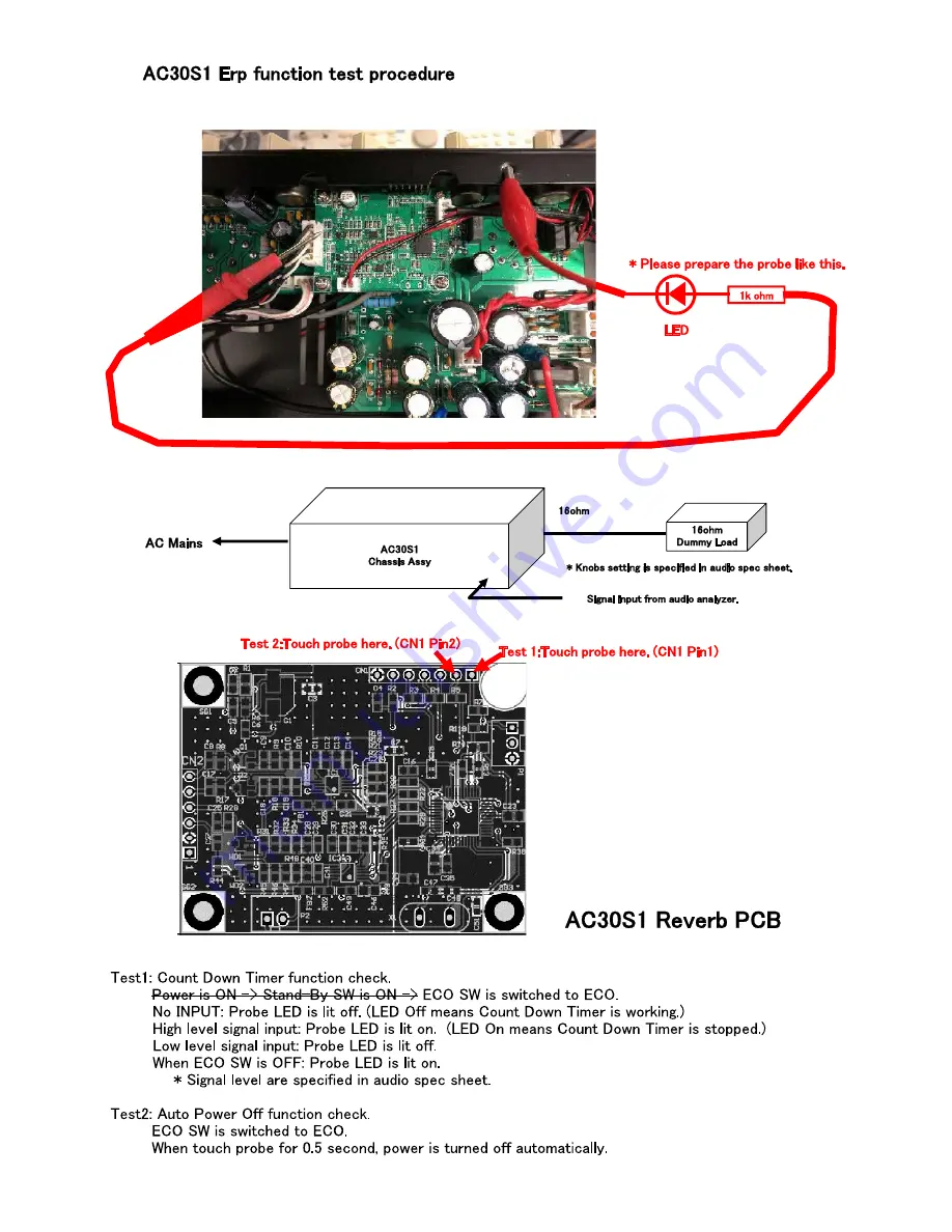 VOX Amplification LTD AC30S1 Service Manual Download Page 14