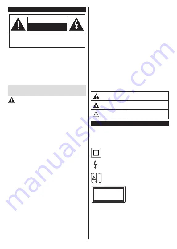 VOX electronics 43DSW550B Operating Instructions Manual Download Page 3