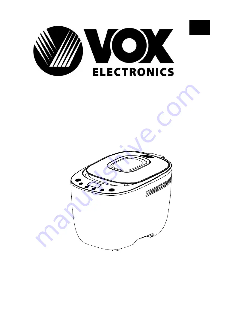 VOX electronics BBM-4406 Instruction Manual Download Page 168