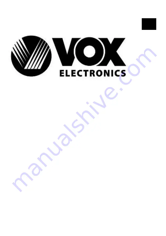 VOX electronics BTG 620BL Скачать руководство пользователя страница 22