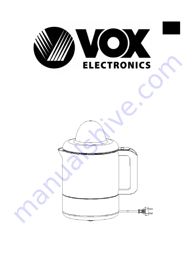 VOX electronics CES-3001 Скачать руководство пользователя страница 38