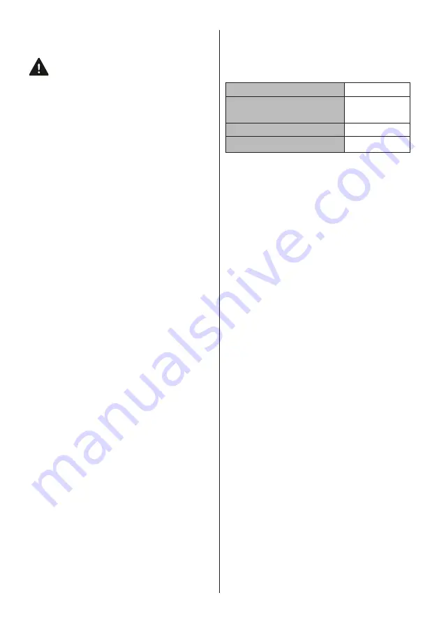 VOX electronics ETR6025WG User Manual Download Page 12