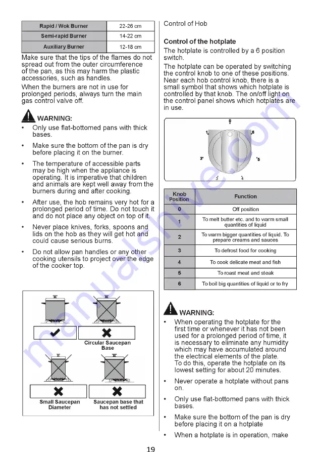 VOX electronics GHT631 XL Operating Instructions Manual Download Page 20