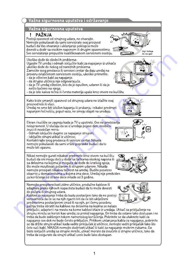 VOX electronics LED32DSA662Y Operating Instructions Manual Download Page 43