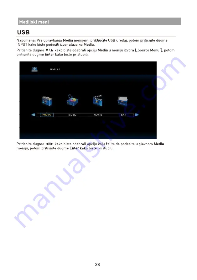 VOX electronics LED32DSA662Y Operating Instructions Manual Download Page 70