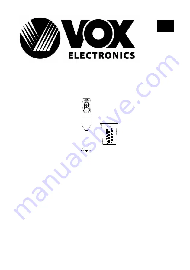 VOX electronics MS-5020 Скачать руководство пользователя страница 12