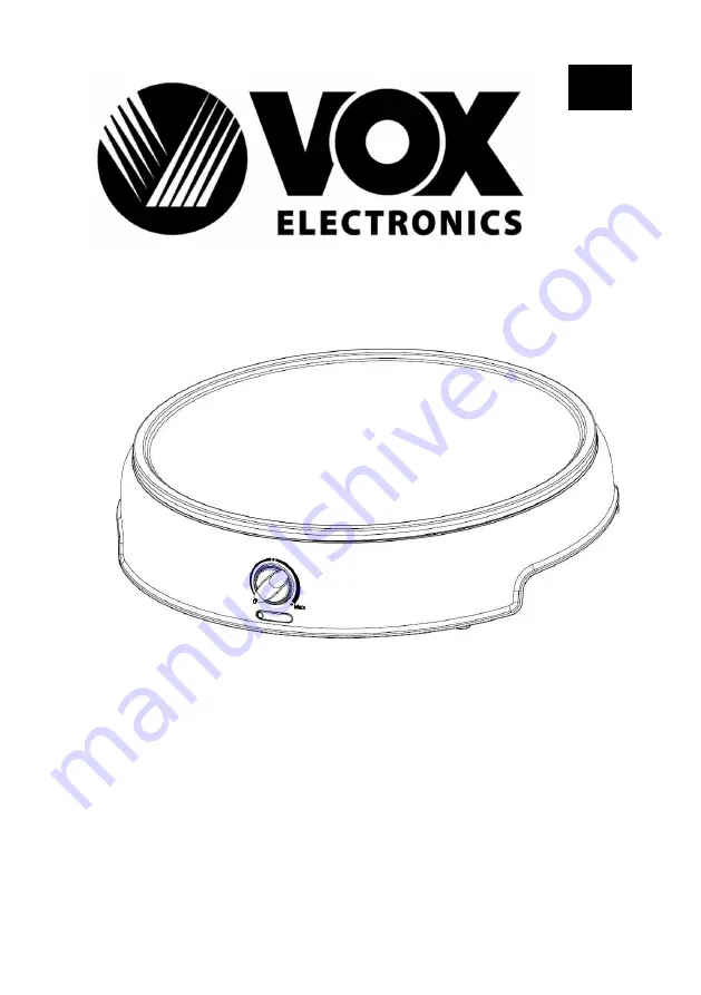 VOX electronics PK611-IM Operating Instructions Manual Download Page 42