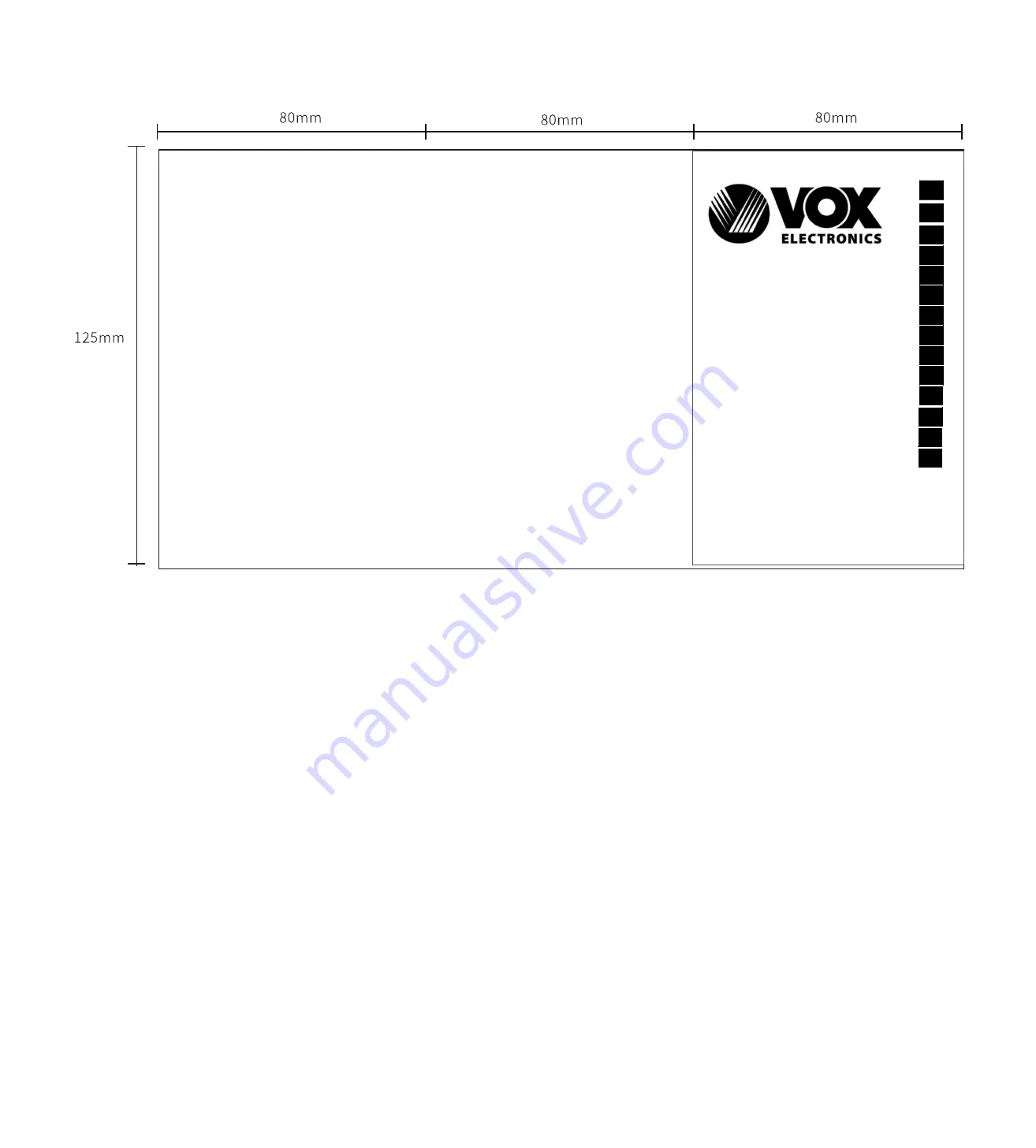 VOX electronics PW-304 Operating Instructions Manual Download Page 1