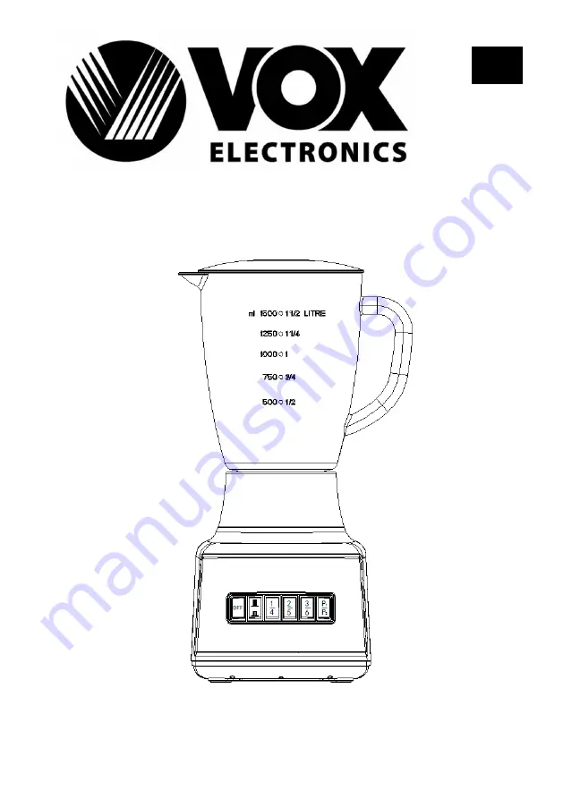 VOX electronics TM-1056 Скачать руководство пользователя страница 16